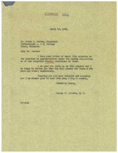 Supporting Increased Appropriations for Veteran Housing under the Lanham Act, 1946-03-13 - 1946-03-13