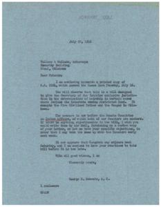 Concerning H.R. 2294: A Call to Action, 1946-07-20 - 1946-07-20