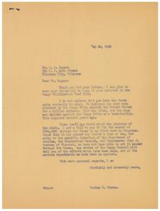 Unresolved Issues: The Osage Civilization Fund Bill, 1938-05-26 - 1938-05-26