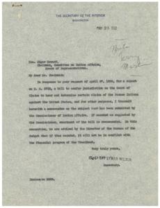 Settlement of Claims: The Pawnee Tribe of Indians, 1946-01-01 - 1946-12-31