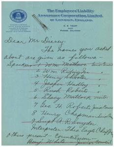 The Employers&#39; Liability Assurance Corporation: Names and Titles, 1935-01-01 - 1939-12-31