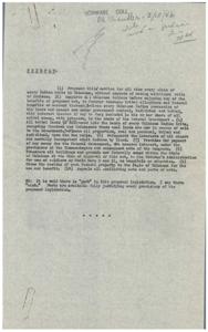 Proposed Legislation for Final Settlement of Oklahoma Indian Claims, 1946-01-01 - 1946-12-31