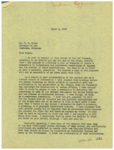 Proposal for Competency Commission for Indian Affairs, 1945-03-06 - 1945-03-06