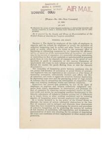 The National Labor Relations Act of 1935, 1934-06-19 - 1934-06-19