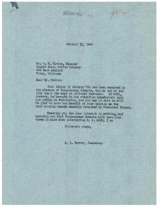 Concerns Regarding Government Fact Finding Boards, 1946-01-15 - 1946-01-15