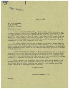 Urgent Call for Action: Addressing Labor Issues in America, 1946-06-05 - 1946-06-05