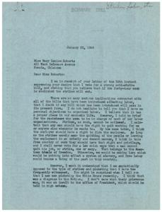The Debate on Anti-Strike Legislation: A Letter Exchange, 1946-01-18 - 1946-01-18