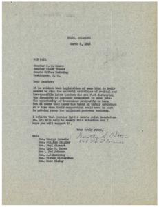 Legislation Needed to Stop Unlawful Activities of Labor Leaders, 1946-03-08 - 1946-03-08