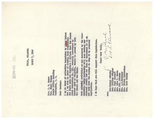 Support for Senate Joint Resolution No. 133, 1946-03-07 - 1946-03-07