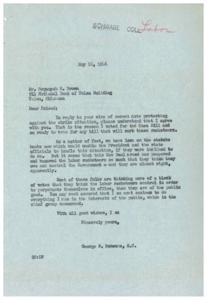 Urgent Call to Action: Enactment of the Case Bill, 1946-05-16 - 1946-05-16