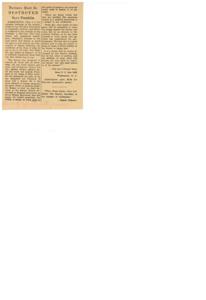Protest Against Labor Domination: A Letter to Honorable  Geo Schwabe, M.C., 1946-05-27 - 1946-05-27