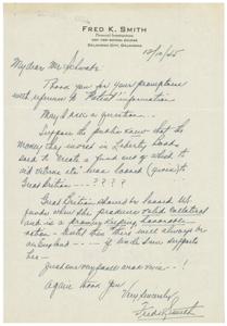 The Financial Investigations of Schwabe, Coll, and Fred K. Smith, 1945-01-01 - 1946-12-31