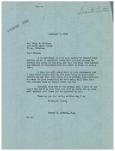 Opposition to Lending Money to England: A Stand Against the Administration, 1946-02-07 - 1946-02-07