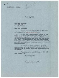 Opposition to Loan to Great Britain, 1946-03-19 - 1946-03-19