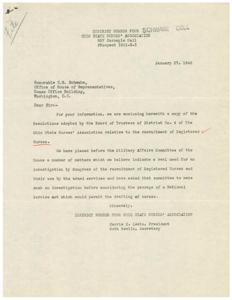 Resolution Against Unfair Accusations Towards Registered Nurses, 1945-01-27 - 1945-01-27