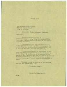 Opposition to the Fair Employment Practice Act: Correspondence Between George Schwabe and The Refinery Supply Company, 1945-05-15