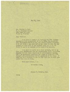 Opposition to H.R. 2232: A Letter Exchange, 1945-05-17