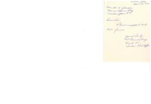 Support Needed for H.R. 2071: A Letter to Honorable  Yeo. B. Schwabe, 1945-04-26