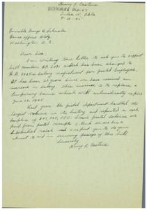 Request for Support: Salary Adjustment for Postal Employees (H.R. 3035), 1945-06-30