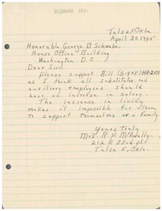 Request for Salary Increase for Substitutes and Auxiliary Employees, 1945-01-01 - 1946-12-31