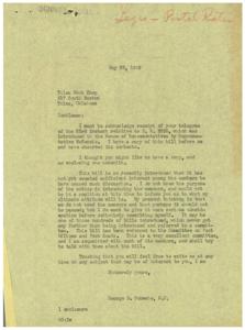 Title: Correspondence Regarding House Bill H.R. 3235 - Postal Rates, 1945-05-25