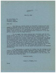 Correspondence Regarding Premium Price Plan Payments on Lead and Zinc, 1946-06-30