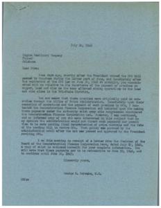 Urgent Appeal for Support of Bunker Bill: Impact on Tri-State District Mining Operations, 1946-06-30