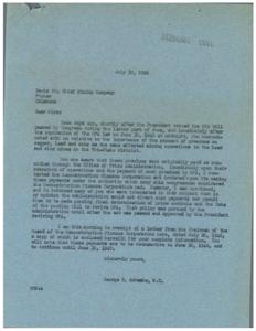 Support for Bunker Bill HR6941: A Call for Action in the Tri-State District, 1946-06-30