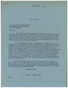 Support for Bunker Bill HR6941: A Call for Continued Premium Prices for Lead and Zinc Ores, 1946-06-30