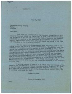 Urgent Call for Support: Premium Payments for Mining Operations in the Tri-State District, 1946-06-30