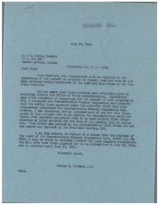 Support for McFarland Senate Bill #1815, 1946-05-07