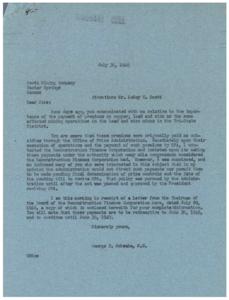Support for McFarland Senate Bill No. 1815, 1946-04-22