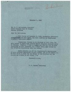 Concerns Regarding Government Subsidized Farm Loans, 1946-12-03