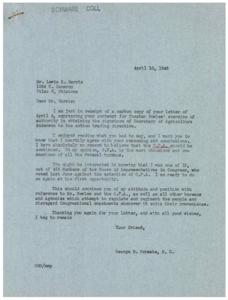 The Battle Against O.P.A. and Executive Power, 1946-04-04