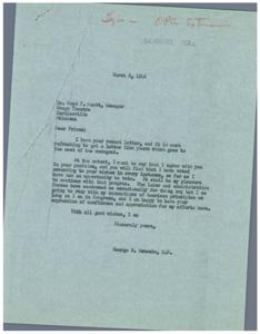Standing Up for American Principles: Correspondence Between Boyd F. Scott and George B. Schwabe, 1946-02-19