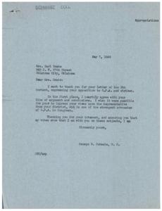 Opposition to O.P.A. and Strikes: Correspondence with George B. Schwabe, 1946-05-06