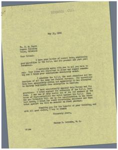 Opposition to the O.P.A.: Correspondence between George B. Schwabe and H.M. Scott, 1946-05-08
