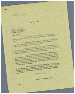 Opposition to O.P.A.: Letters to Congressman Schwabe, 1946-05-06