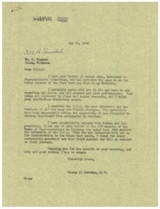 Opposition to O.P.A.: A Congressman&#39;s Stand, 1946-05-07