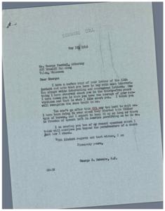 The Fight Against OPA: Correspondence Between George Schwabe and George Paschal, 1946-03-14