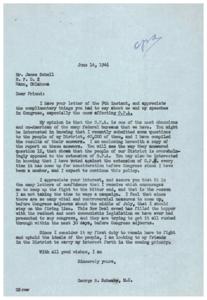 The Fight Against O.P.A.: A Letter from George B. Schwabe, M.C., 1946-06-14