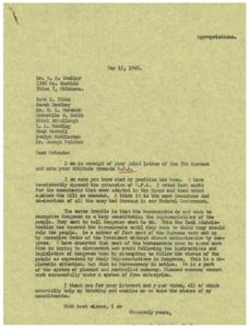 Opposition to O.P.A., 1946-05-15