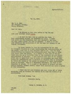 The Fight Against O.P.A.: Correspondence Between George B. Schwabe and J. B. Bain, 1946-05-09