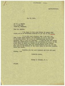 Efforts to Eliminate O.P.A.: A Letter from George B. Schwabe, 1946-05-15