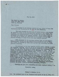 Opposition to OPA Extension and Government Subsidies, 1946-05-09