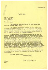 Opposition to O.P.A.: A Congressional Perspective, 1946-05-10