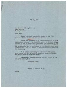 Debate Over OPA: A Letter Exchange, 1946-05-14