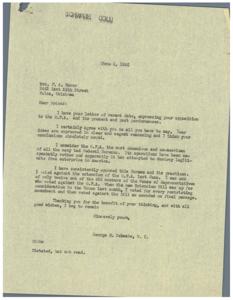 Opposition to the O.P.A.: A Letter from George B. Schwabe, M.C., 1946-06-05