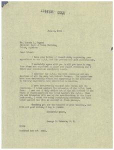 Opposition to O.P.A. Extension, 1946-06-05
