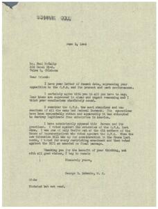 Opposition to the O.P.A.: Correspondence between George B. Schwabe and Paul McKillip, 1946-05-06